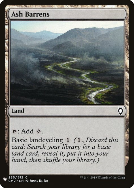 Ash Barrens- Mystery Booster