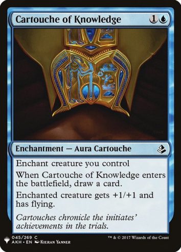 Cartouche of Knowledge- Mystery Booster