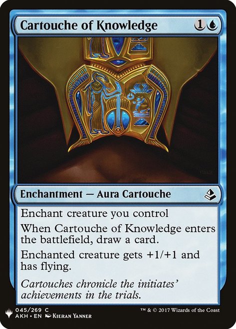 Cartouche of Knowledge- Mystery Booster