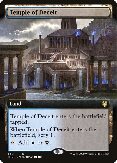 Temple of Deceit- Theros Beyond Death - Variants