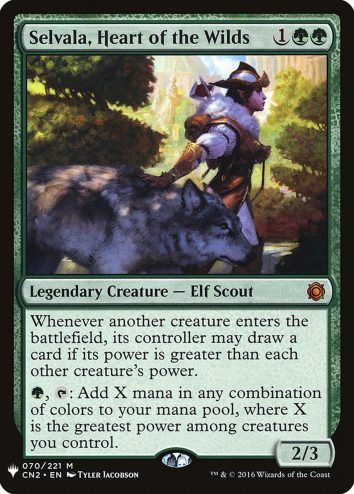 Selvala, Heart of the Wilds- Mystery Booster
