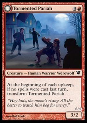 Tormented Pariah/Rampaging Werewolf