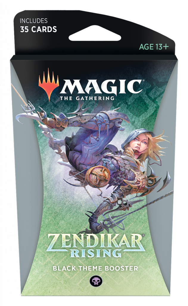 Zendikar Rising  Theme Booster czarny 35 kart