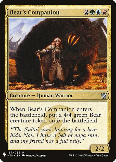 Bear's Companion- Mystery Booster