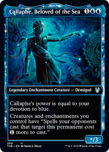 Callaphe, Beloved of the Sea, Alternate Art