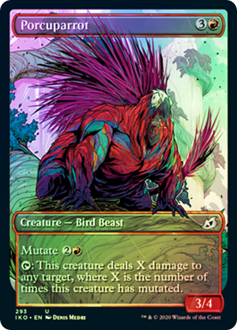 Porcuparrot- Ikoria, alternate art