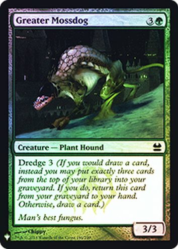 Greater Mossdog- Mystery Booster