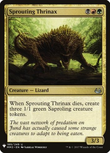 Sprouting Thrinax- Mystery Booster