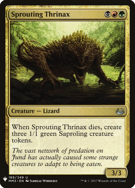 Sprouting Thrinax- Mystery Booster