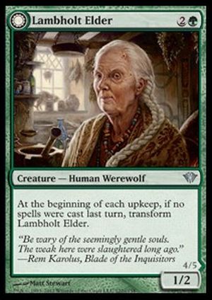 Lambholt Elder/Silverpelt Werewolf