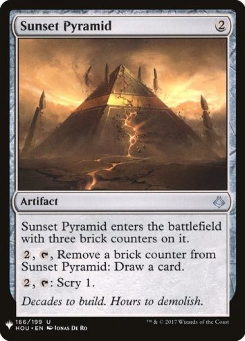 Sunset Pyramid- Mystery Booster