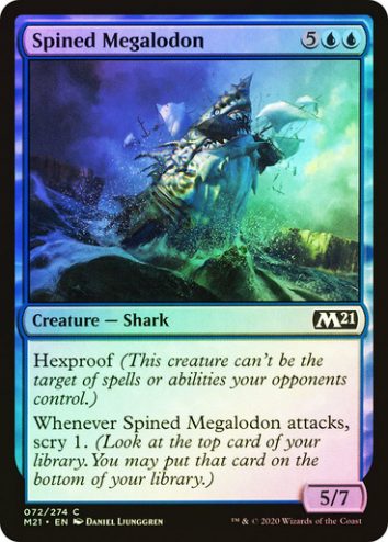 Spined Megalodon Foil