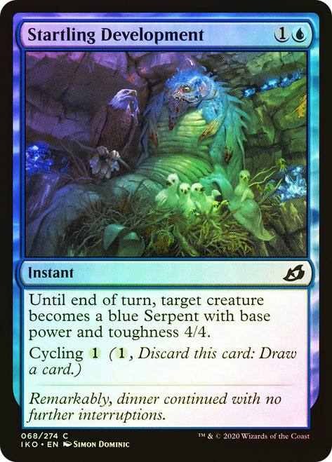 Startling Development Foil