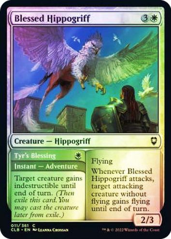 Blessed Hippogriff // Tyr's Blessing(F)