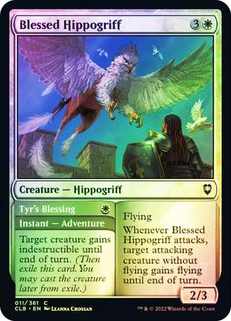 Blessed Hippogriff // Tyr's Blessing(F)