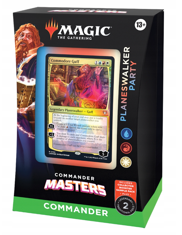 Commander Masters Planeswalker Party